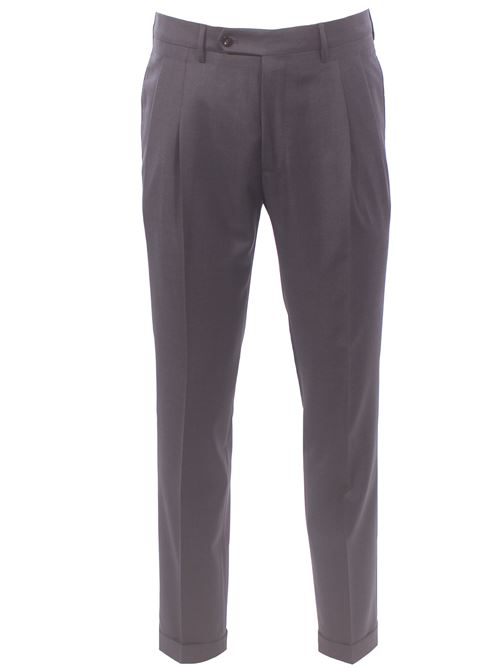 virgin wool pants BERWICH | BARBERLONG-IP1358DK GREY